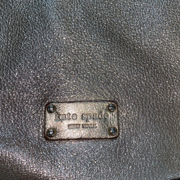 Gold Kate Spade Tote with Braided Strap - Picture 3 of 5